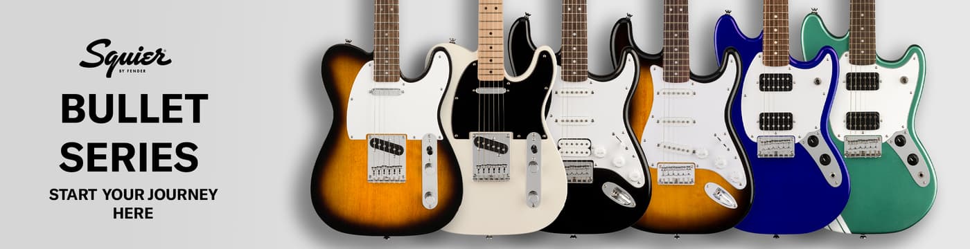 Squier stratocaster outlet bullet series